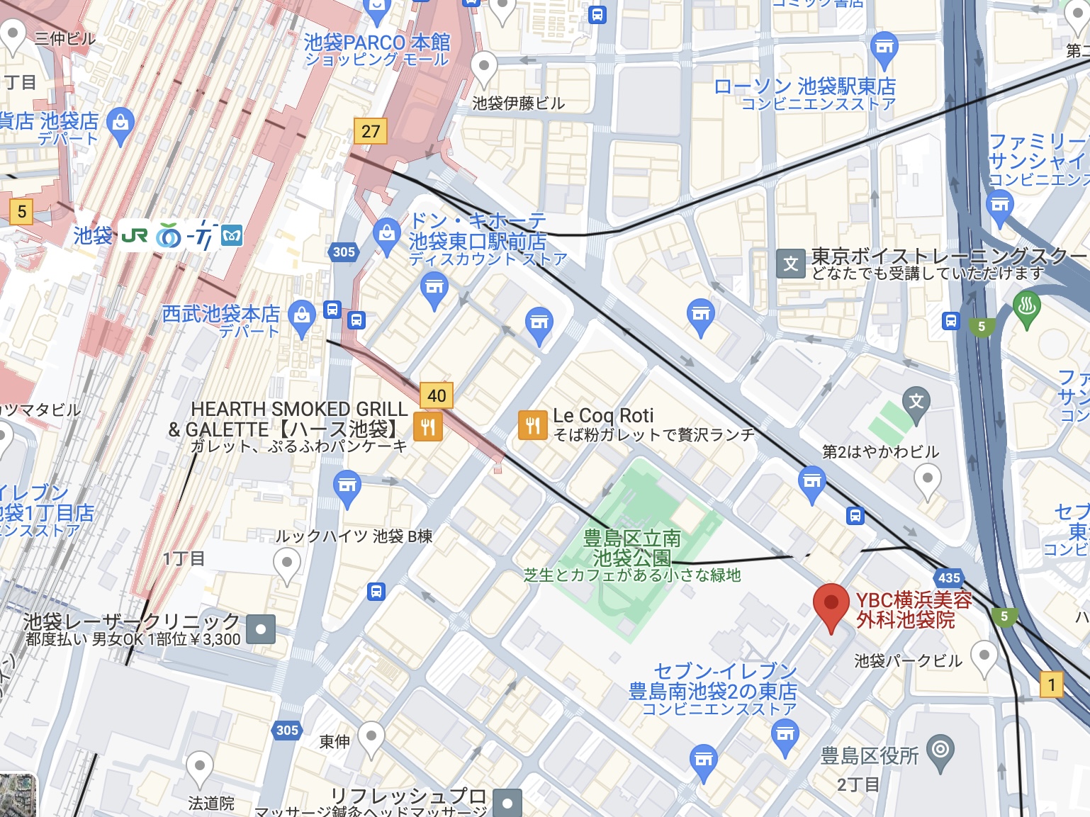 池袋院アクセス